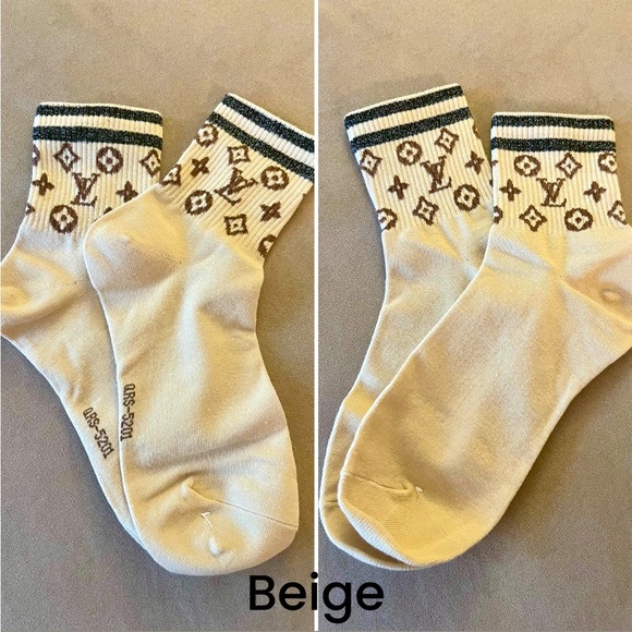 Monogram Patterned Socks - Picture 6 of 6